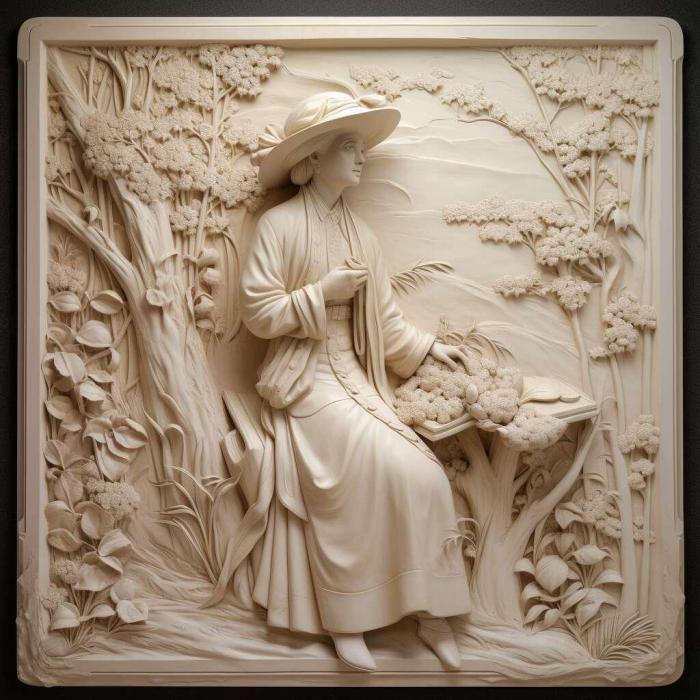 نموذج ثلاثي الأبعاد لآلة CNC 3D Art 